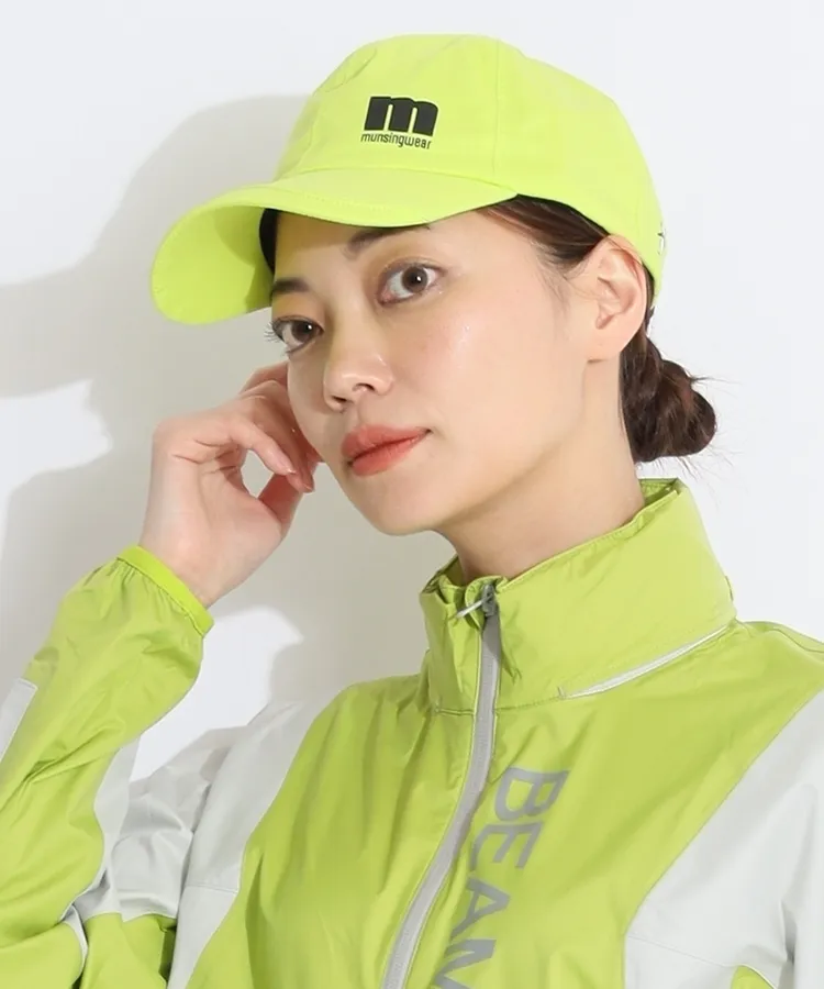 マンシングウェア MW 【防水透湿】シームリングレインキャップ