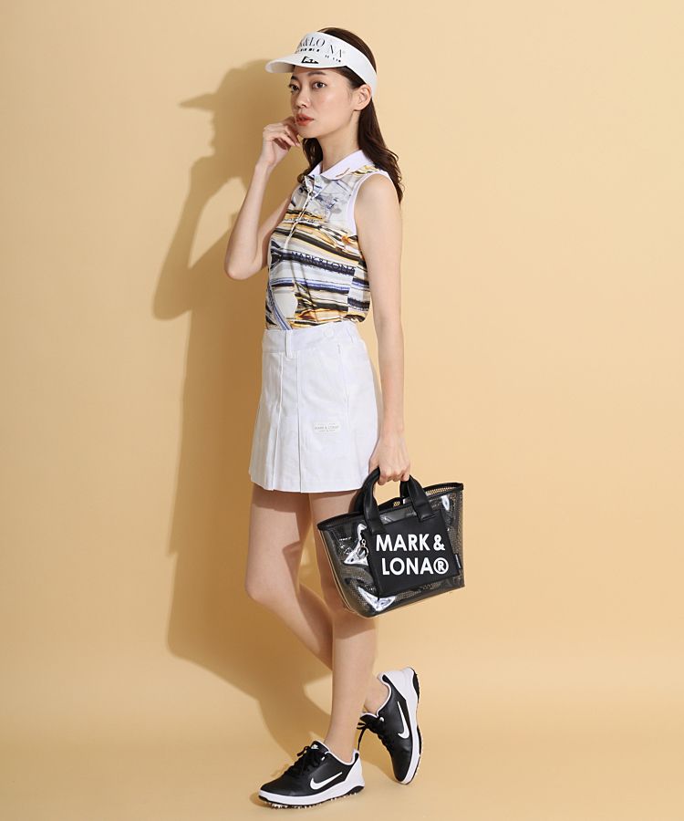 マーク＆ロナ ML 保冷インナーバッグ付きクリアカートバッグ