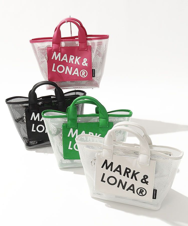 マーク＆ロナ ML 保冷インナーバッグ付きクリアカートバッグ