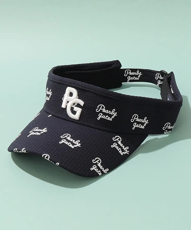 PEARLY GATES パーリゲイツ　袖フリルノースリーブニット1 パーリーゲイツ PG 袖フリルモックネックノースリーブニット