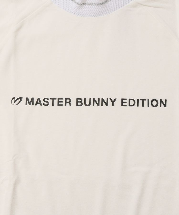 マスターバニー MB ラメラインモックネック半袖カットソー レディース