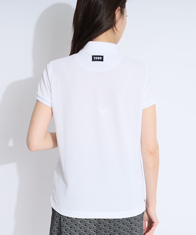 パーリーゲイツ PG 【冷感UV】フロントロゴ半袖ポロシャツ