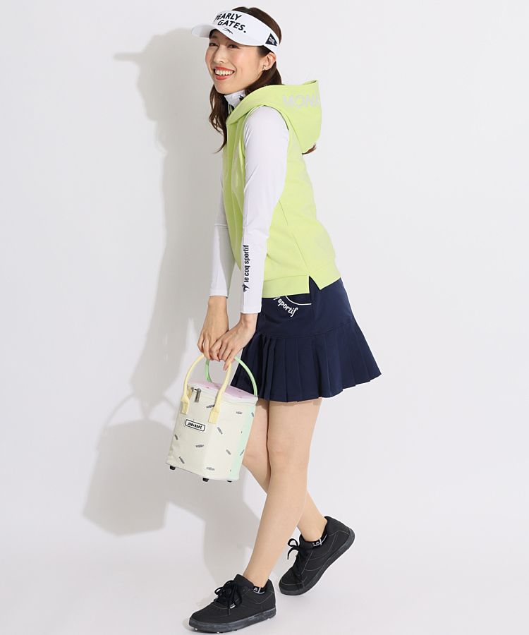 パーリーゲイツ セットアップ トップス スカート サンバイザー セット ゴルフ パーリーゲイツ セットアップ トップス スカート サンバイザー