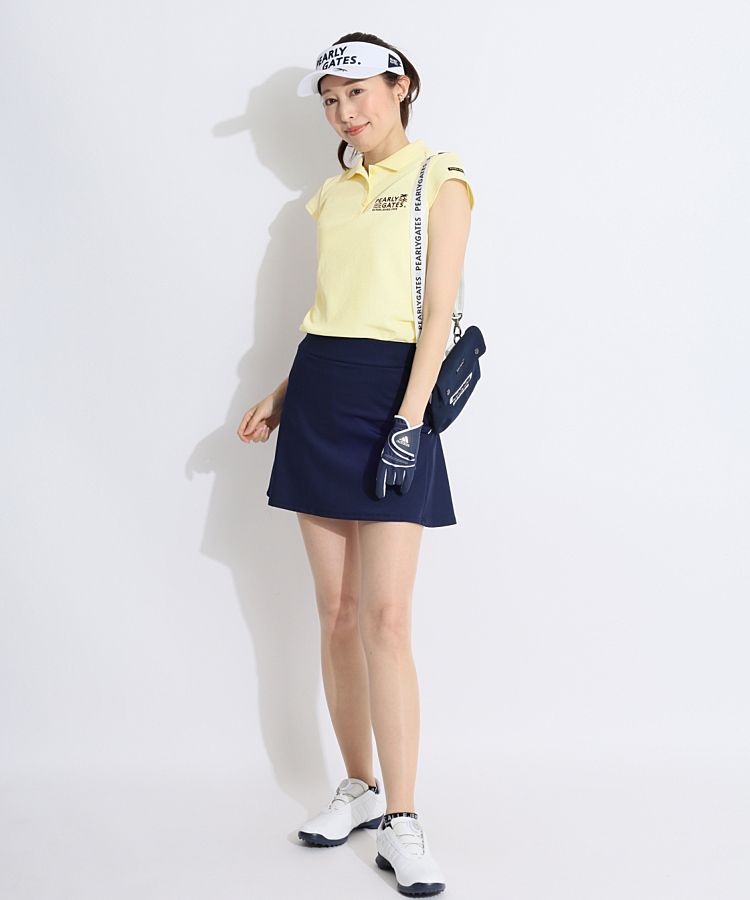 パーリーゲイツ セットアップ トップス スカート サンバイザー セット ゴルフ パーリーゲイツ セットアップ トップス スカート サンバイザー