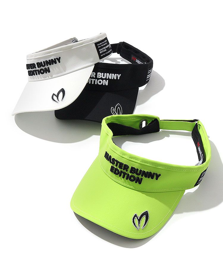 マスターバニー MB 吸汗速乾ロゴサンバイザー レディースゴルフウェア