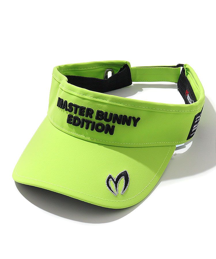 マスターバニー MB 吸汗速乾ロゴサンバイザー レディースゴルフウェア