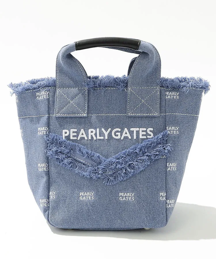 ○☆新品未使用 PEARLY GATES フリンジハンドル カートバッグ 白