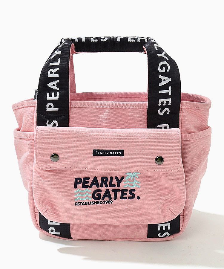 パーリーゲイツ ロゴカートバッグ❣️ピンク❣️SALE❣️新品未使用 パーリーゲイツ PG 3WAYペールカラーロゴカートバッグ