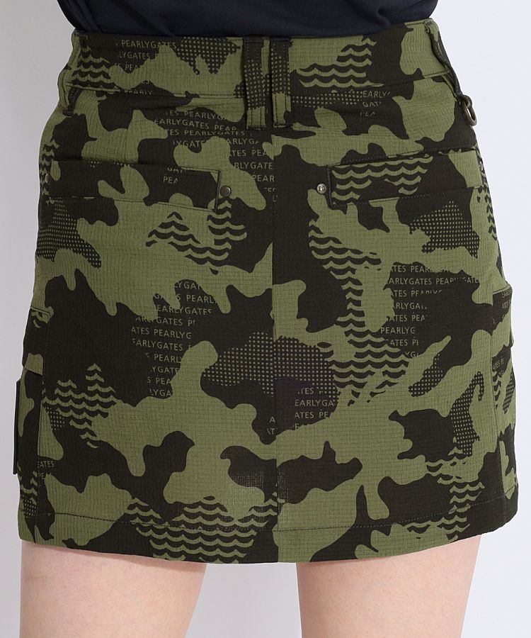 パーリーゲイツ PG 【DotAir】カモフラロゴスカート レディースゴルフ