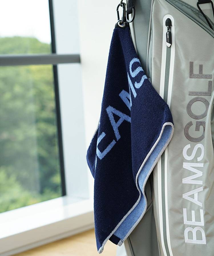 BE カラビナ付きロングタオル