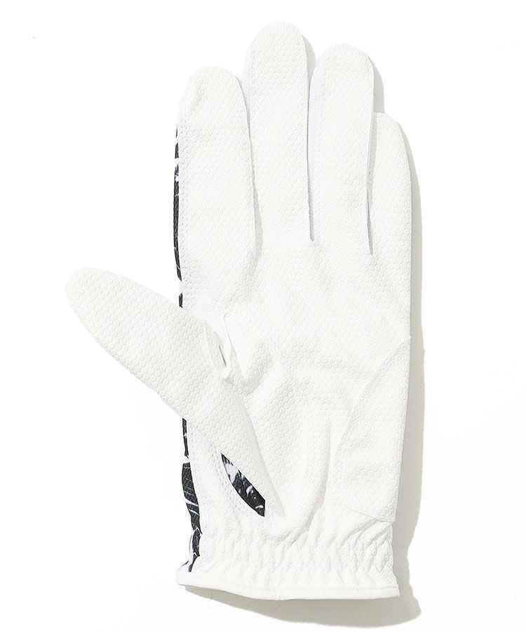 パーリーゲイツ PG ボタニカルプリント片手用グローブ(左手