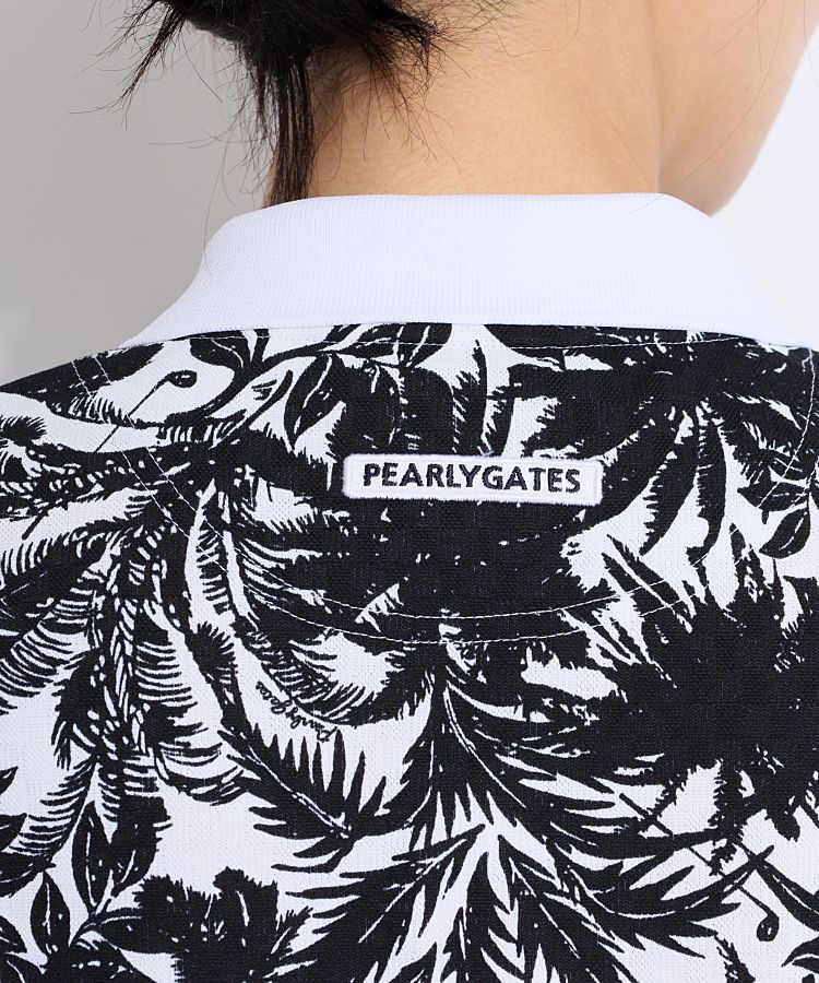 【新品タグ付き】PEARLY GATES ポロシャツ ボタニカル 総柄 6サイズ 新品タグ付き】PEARLY GATES ポロシャツ ボタニカル 総柄 6