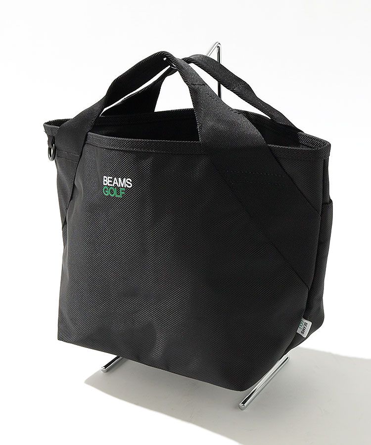ビームスゴルフ BE シンプルロゴワイド舟形カートバッグ