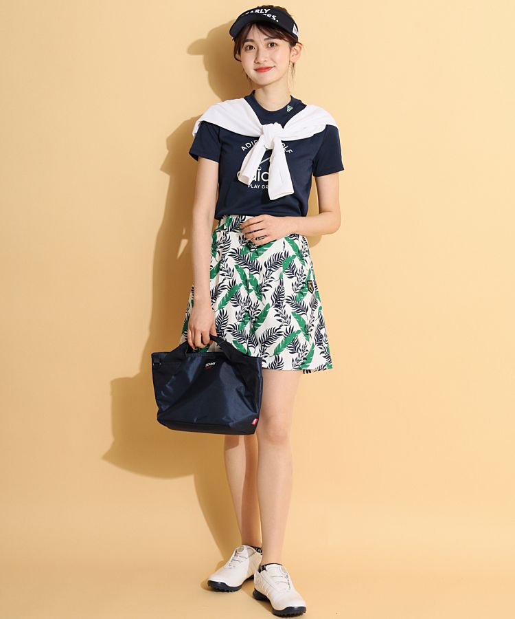 新品 アディダス ゴルフ モックネック フレアースカート セットアップ