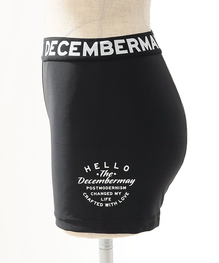ディッセンバーメイ DM サイドロゴプリントインナーパンツ レディース