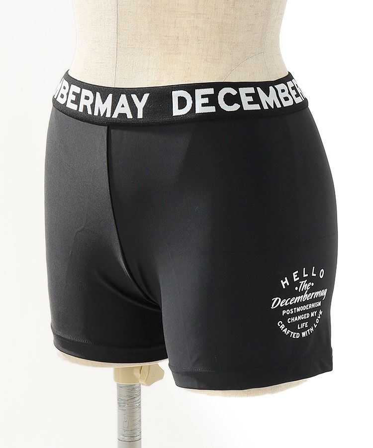 ディッセンバーメイ DM サイドロゴプリントインナーパンツ レディース