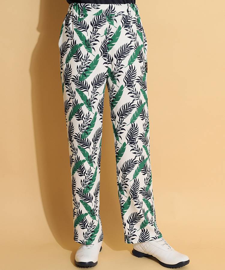 SD ボタニカルPrintロングパンツ