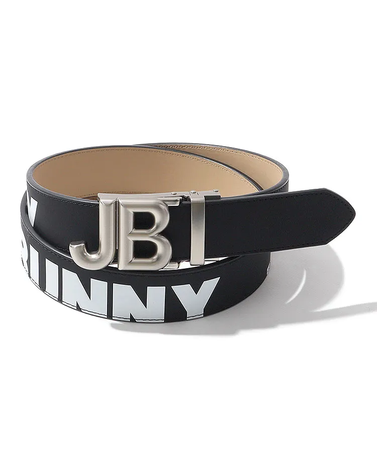 ラウンド未使用】ジャックバニー JBロゴ付きイエローレザーベルト