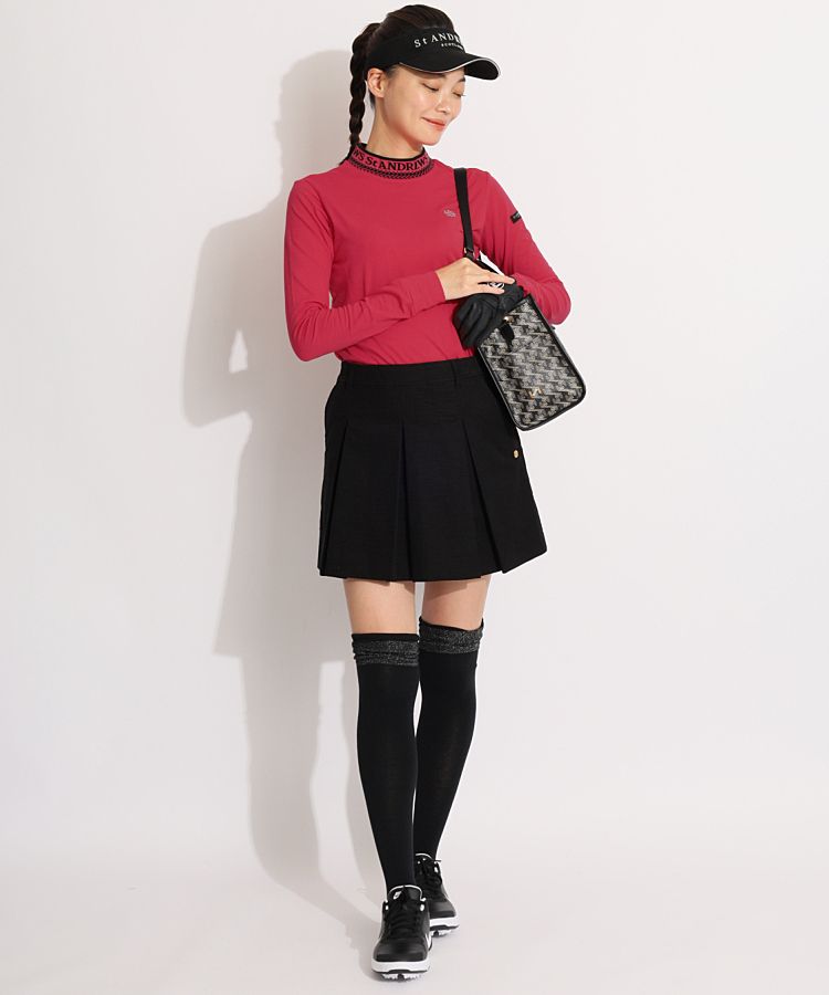 セントアンドリュース SA ダブルフリル切替ニーハイソックス