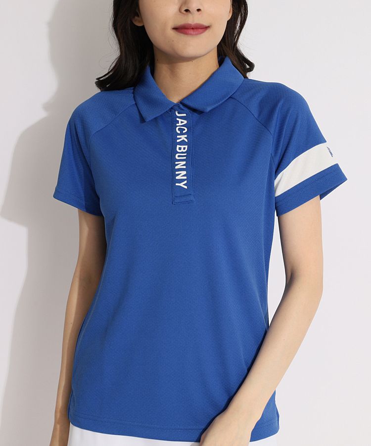 ジャックバニー JB [大里桃子モデル]バックロゴ半袖ポロシャツ