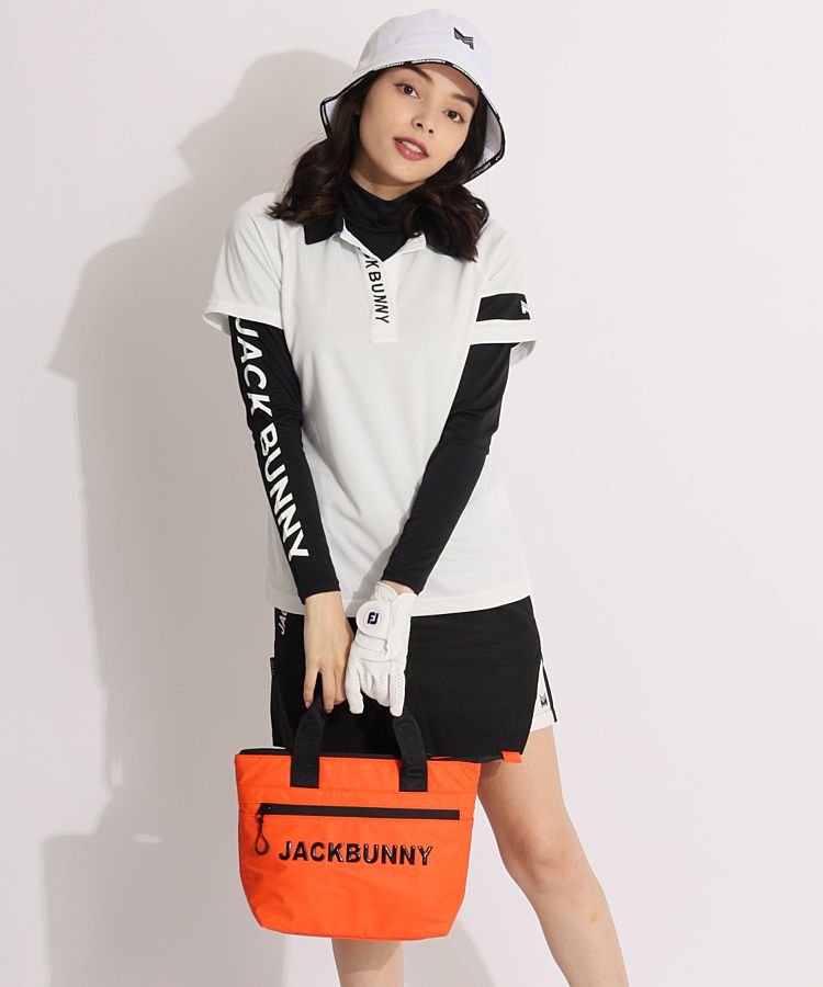 ジャックバニー JB [大里桃子モデル]バックロゴ半袖ポロシャツ