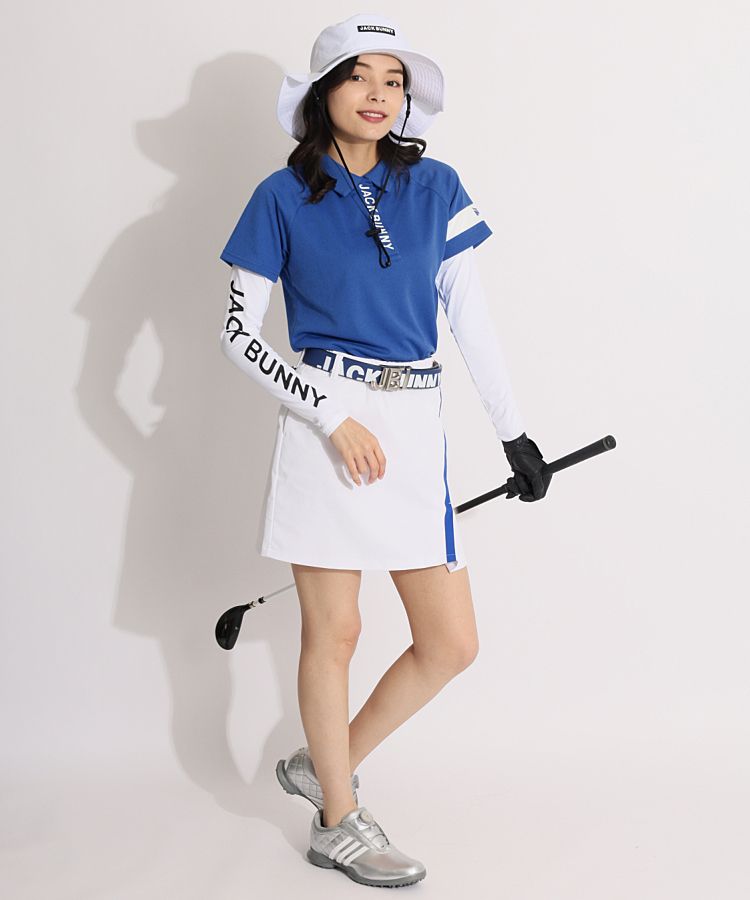 ジャックバニー JB [大里桃子モデル]バックロゴ半袖ポロシャツ