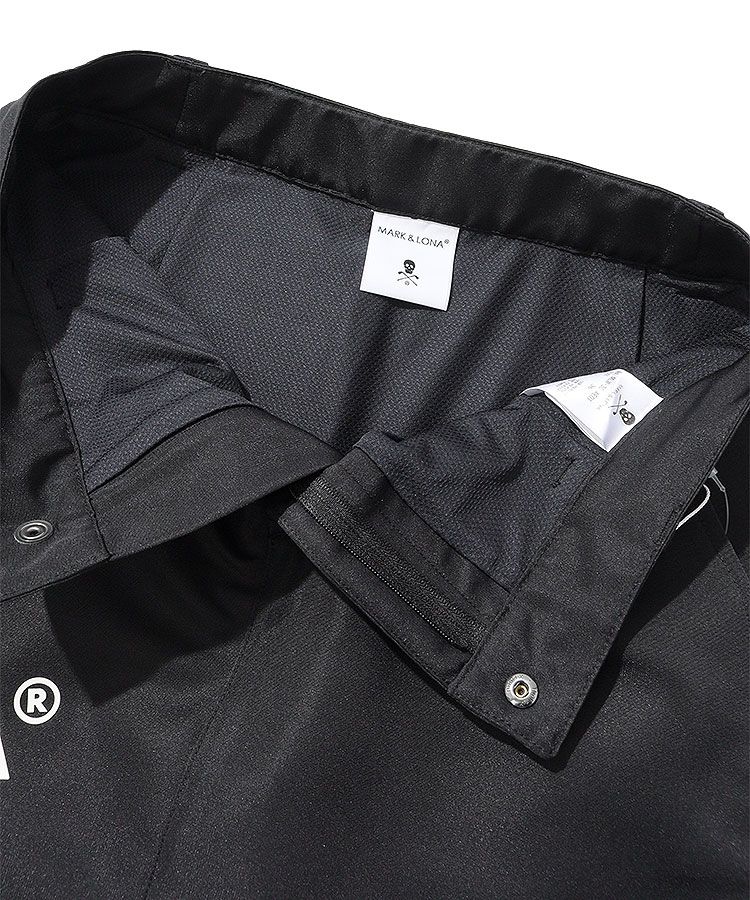 マーク＆ロナ ML 一体型ペチパンツ裾メッシュ切替スカート レディース