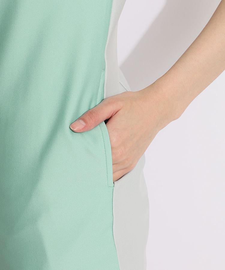 ニューバランスゴルフ NB 【速乾ストレッチ】バイカラーモックネック