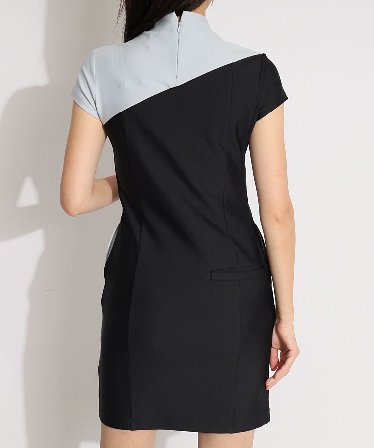 ニューバランスゴルフ NB 【速乾ストレッチ】バイカラーモックネック