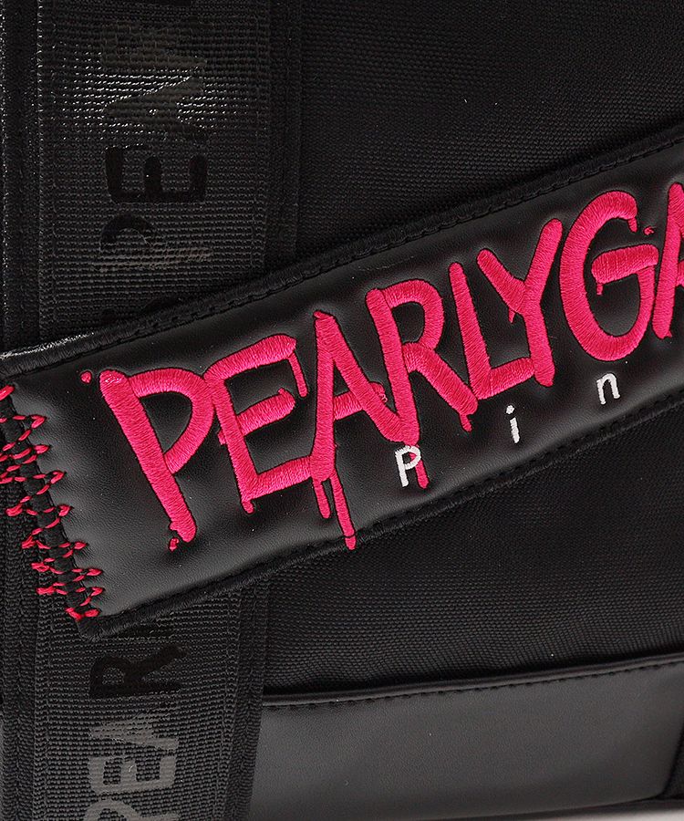 パーリーゲイツ PG ニコチャーム付きペイントロゴカートバッグ