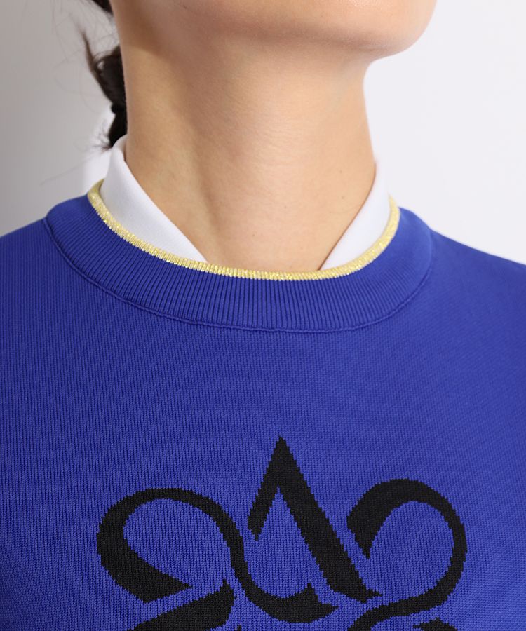 セントアンドリュース SA フロントロゴクルーネックニット レディース