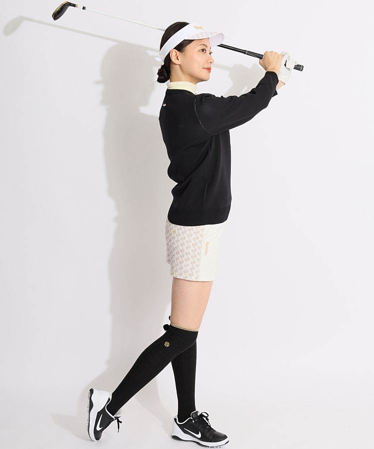 セントアンドリュース SA フロントロゴクルーネックニット レディース