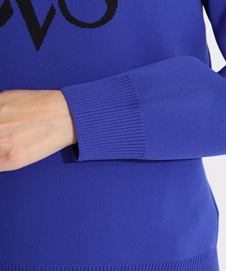 セントアンドリュース SA フロントロゴクルーネックニット レディース