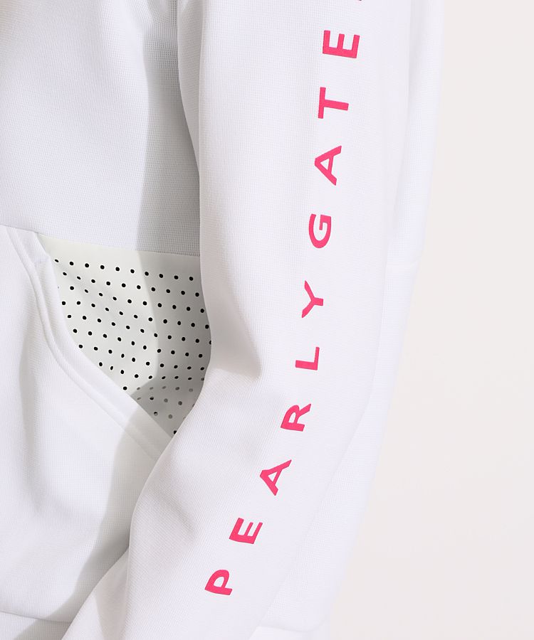 パーリーゲイツ PG バックロゴハーフジップニットプルオーバー