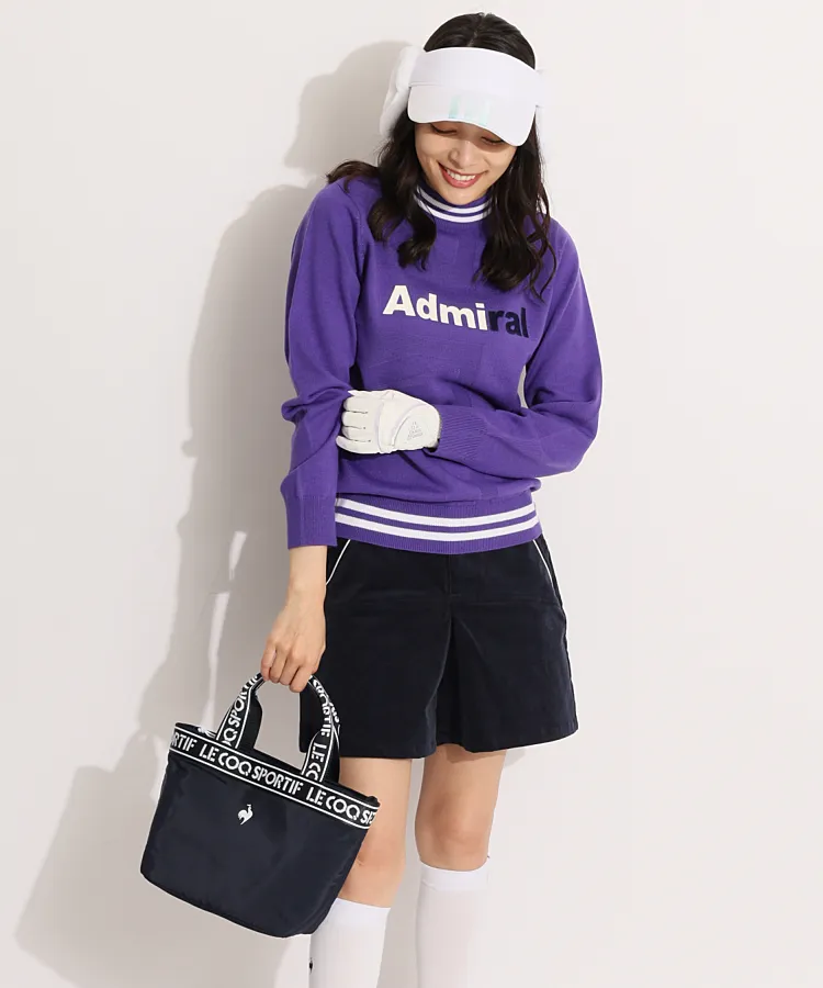 新品 adidas ゴルフ シャツ スカート サンバイザー セット レディース アディダスゴルフ AG 耳当て付きグラデストライプサンバイザー