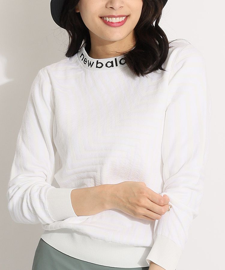ニューバランス ゴルフウェア セーター レディース クルーネックセーター Amazon.co.jp: [ニューバランス] ゴルフ レディース クルー