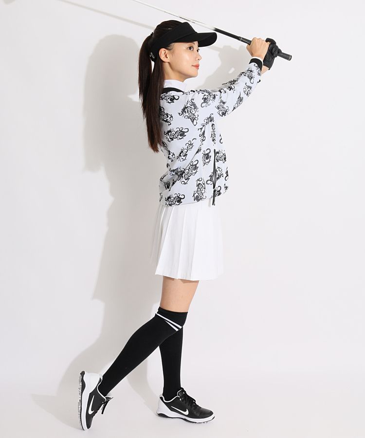 ジェイリンドバーグ JL 一体型ぺチパンツ付き撥水プリーツ