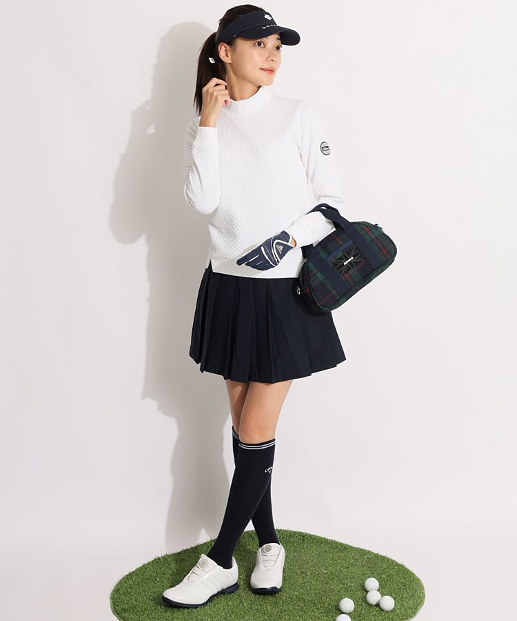 ジェイリンドバーグ JL 一体型ぺチパンツ付き撥水プリーツ