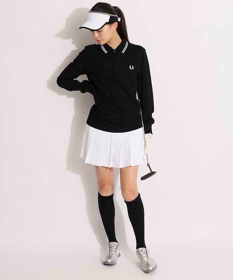 ジェイリンドバーグ JL 一体型ぺチパンツ付き撥水プリーツスカート