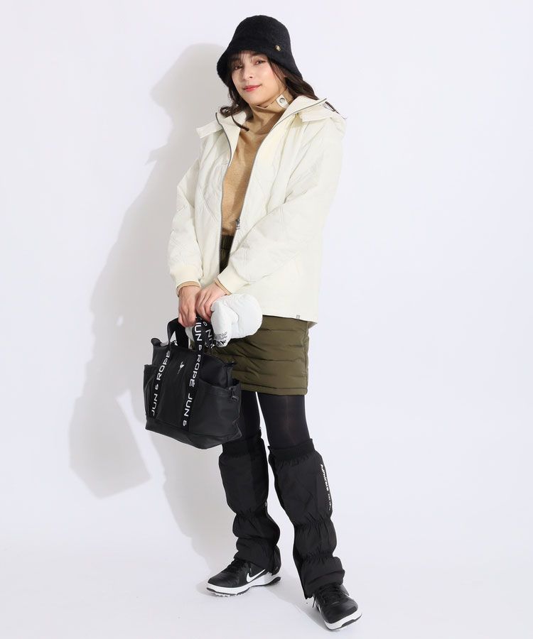 アドミラルゴルフ AM サイドロゴ中綿レッグウォーマー レディース