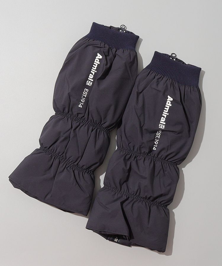 アドミラルゴルフ AM サイドロゴ中綿レッグウォーマー レディース