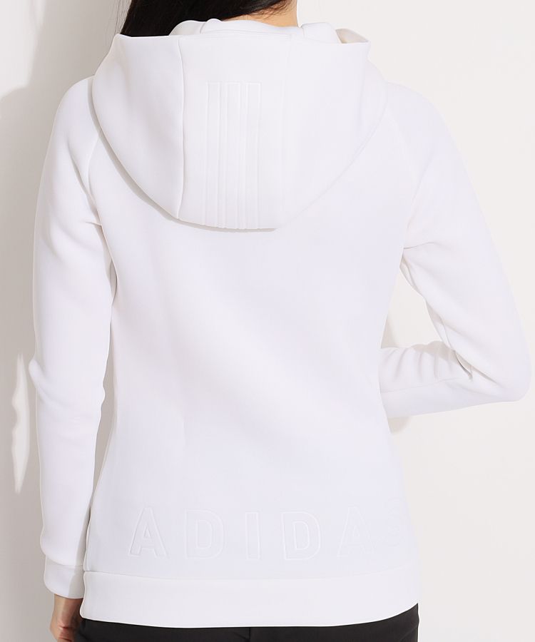 アディダスゴルフ AG エンボスロゴダンボールパーカー レディース