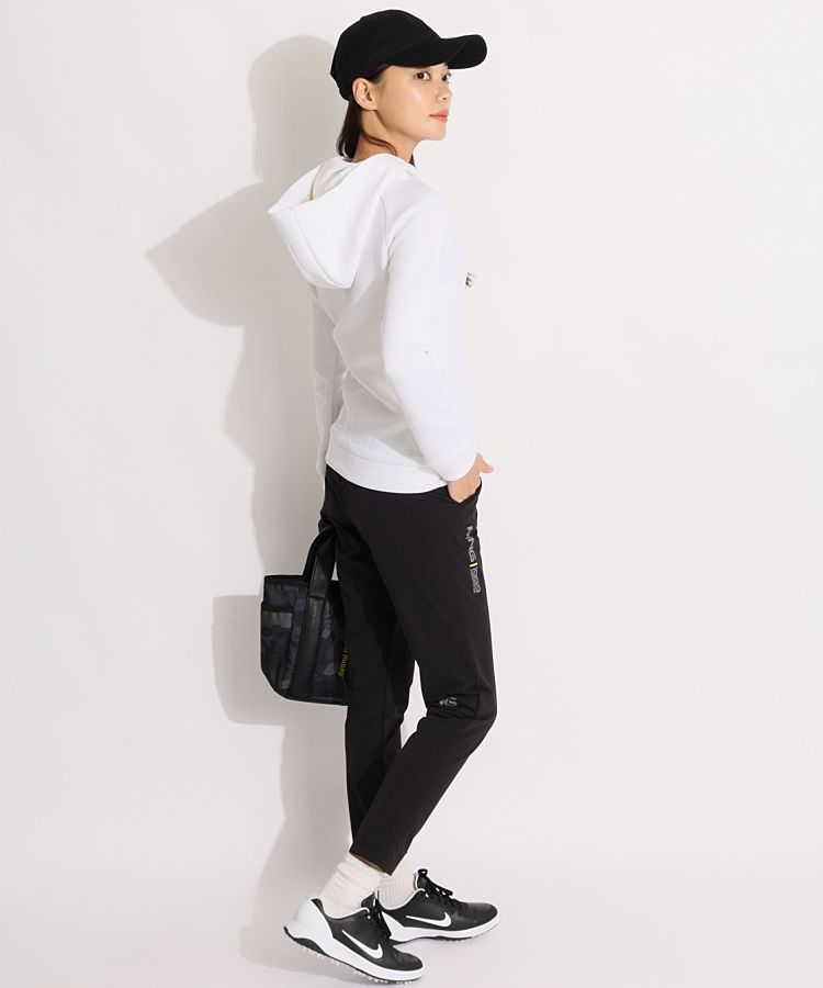 アディダスゴルフ AG エンボスロゴダンボールパーカー レディース