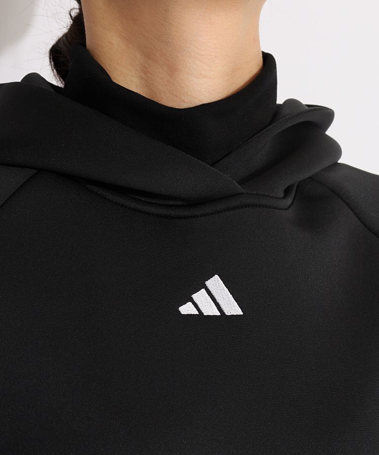 アディダスゴルフ AG エンボスロゴダンボールパーカー レディース