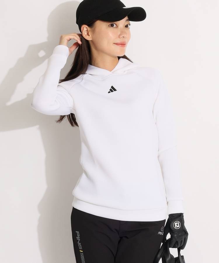 AG エンボスロゴダンボールパーカー