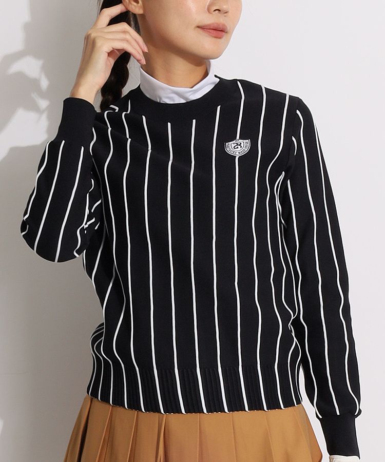 極美品✨パーリーゲイツ ストライプ ニット ストライプ サイズ5