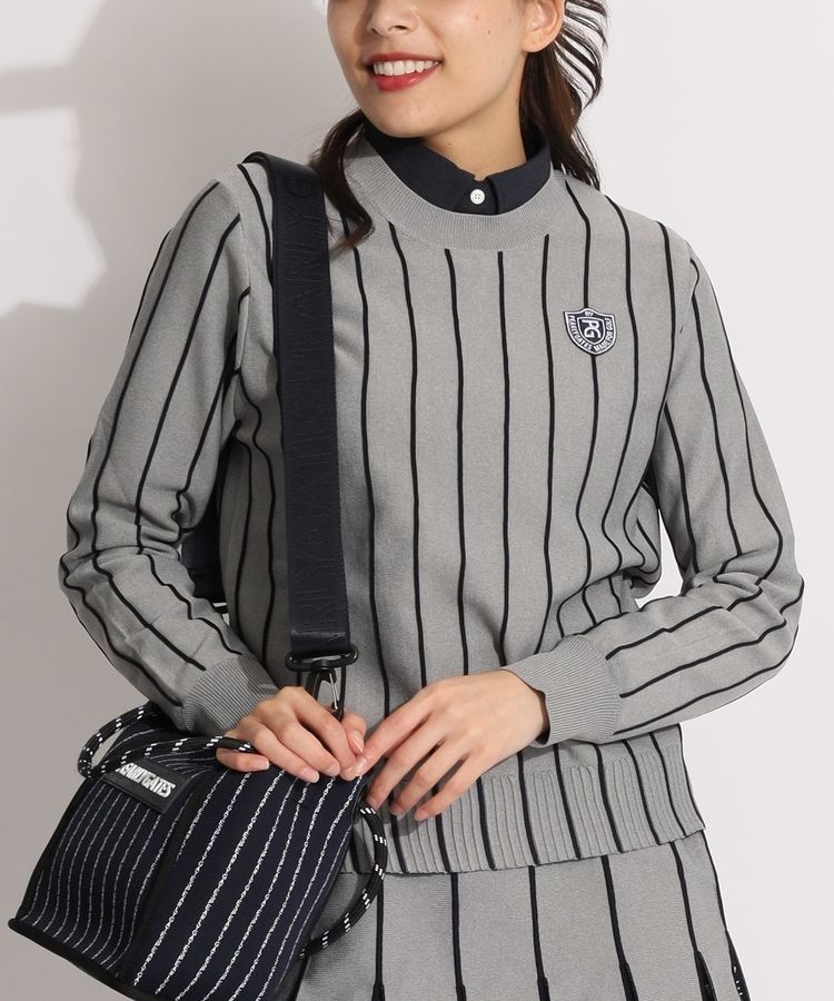 極美品✨パーリーゲイツ ストライプ ニット ストライプ サイズ5
