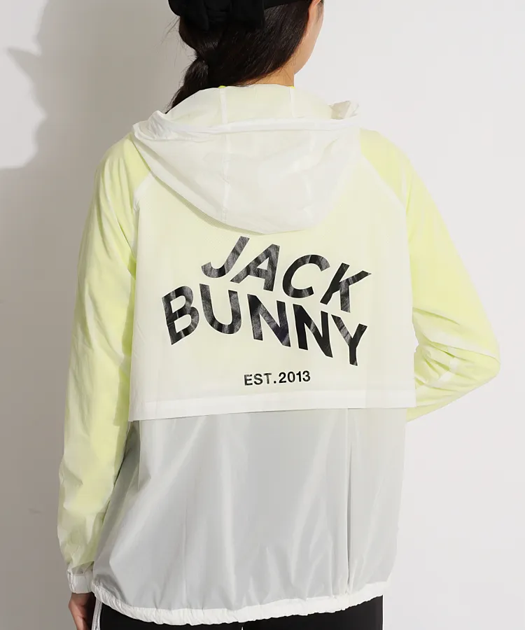 ジャックバニー JB バックプリントシースルータフタパーカー