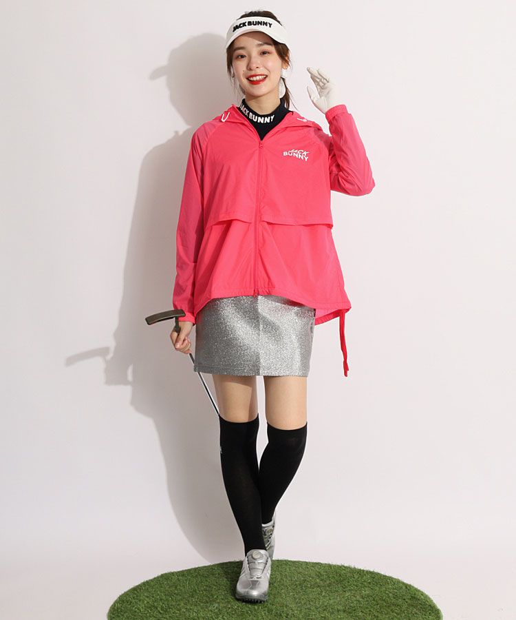 ジャックバニー JB バックプリントシースルータフタパーカー