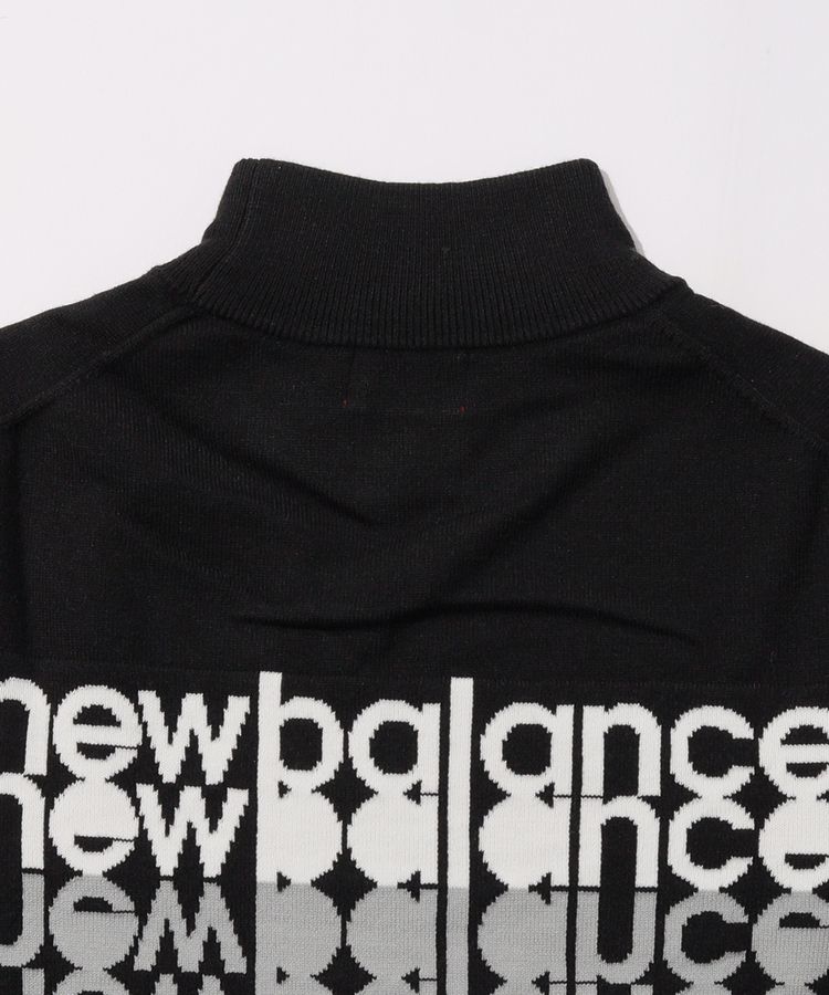 ニューバランスゴルフ NB 【蓄熱保温】繰り返しロゴハイネックニット
